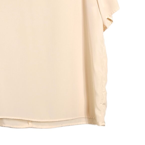 Classic Collection Blouse Women’s Size 14 Yellow Satin Office Career VTG 90s - Picture 2 of 5